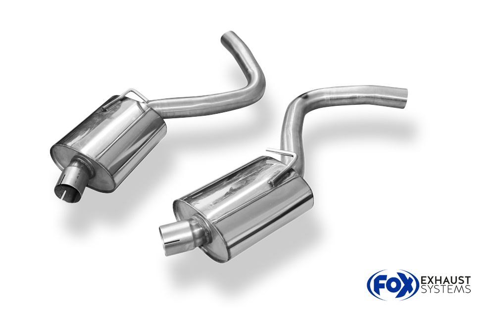 Fox Sportuitlaat Mercedes SL 231 - 3.5l voordemper rechts/links