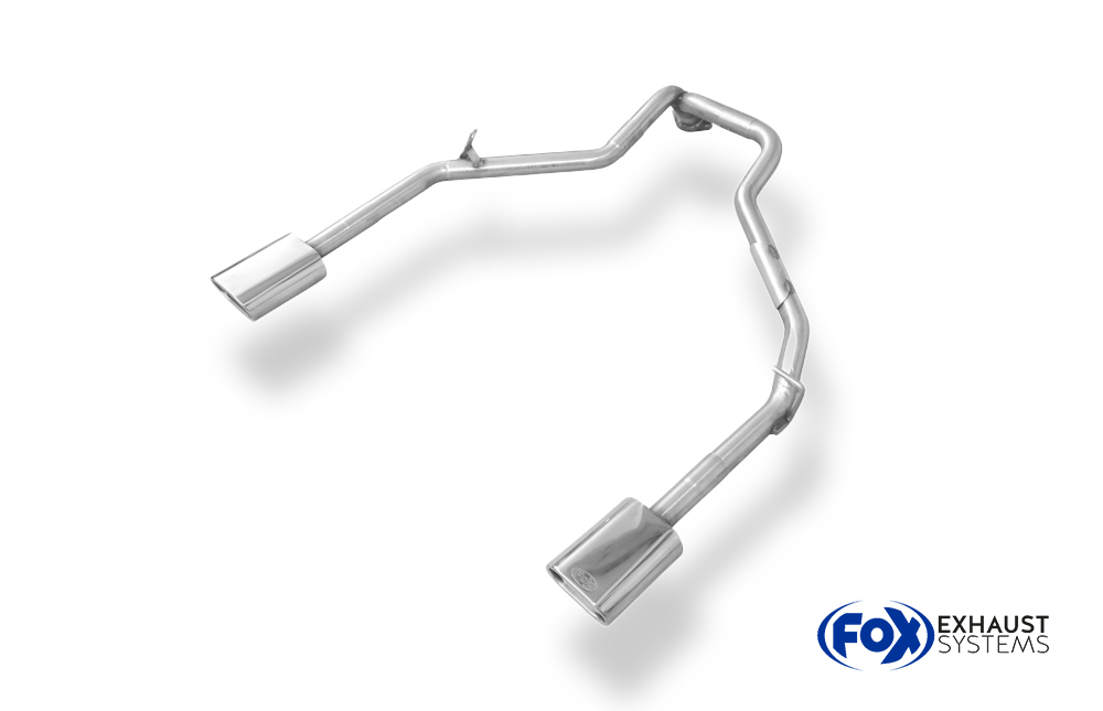 Fox Sportuitlaat Kia Sorento Type JC Facelift Uitlaatpijp Rechts/Links - 135x80 Type 53 Rechts/Links