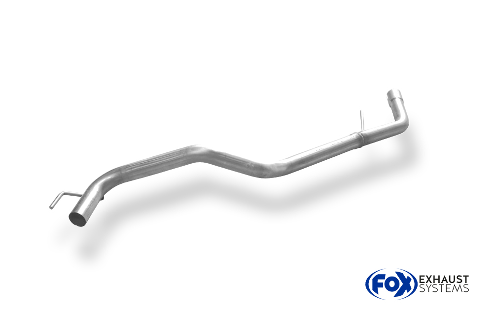 Fox Sportuitlaat Vervangingspijp voor de voordemper van een VW Bus T4 Syncro