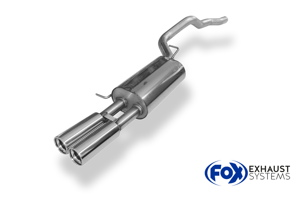 Fox Sportuitlaat VW Bus T5/T6 4MOTION Achterdemper - 2x80 Type 13