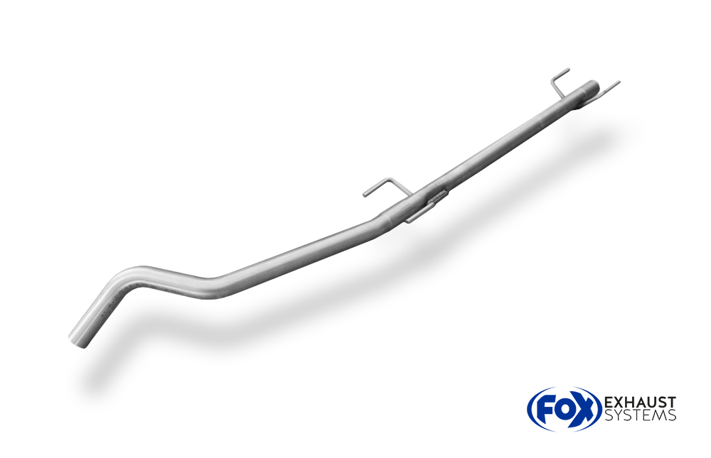 Fox Sportuitlaat Vervangingspijp voor de voordemper van de Opel Tigra B TwinTop