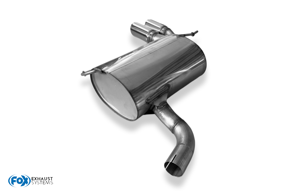 Fox Sportuitlaat VW Tiguan 5N - 4motion achterdemper - 2x80 Type 25
