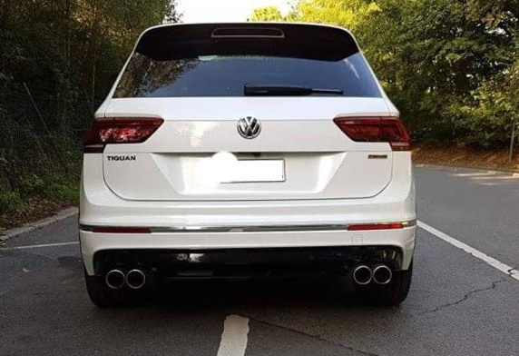 Fox Sportuitlaat VW Tiguan II Benzine - 4motion - 2.0l 162kW Uitlaatdemper rechts/links - 2x90 Type 12 rechts/links