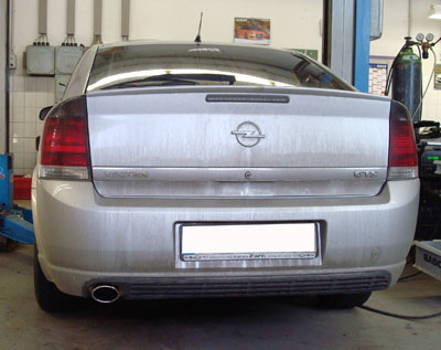 Fox Sportuitlaat Opel Vectra C/ Vectra C GTS enkelvoudige uitlaatdemper - 1x106x71 Type 32