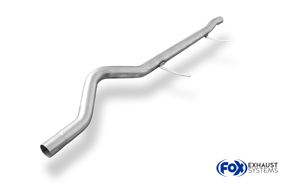 Fox Sportuitlaat Vervangingspijp voor de voordemper van de Mercedes Viano