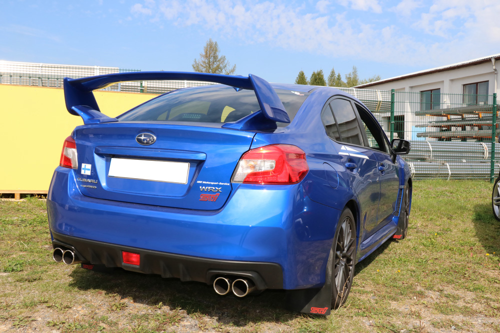 Fox Sportuitlaat Subaru WRX - V1 - Sedan Achterdemper rechts/links dubbele uitlaat - 2x90 Type 12 rechts/links