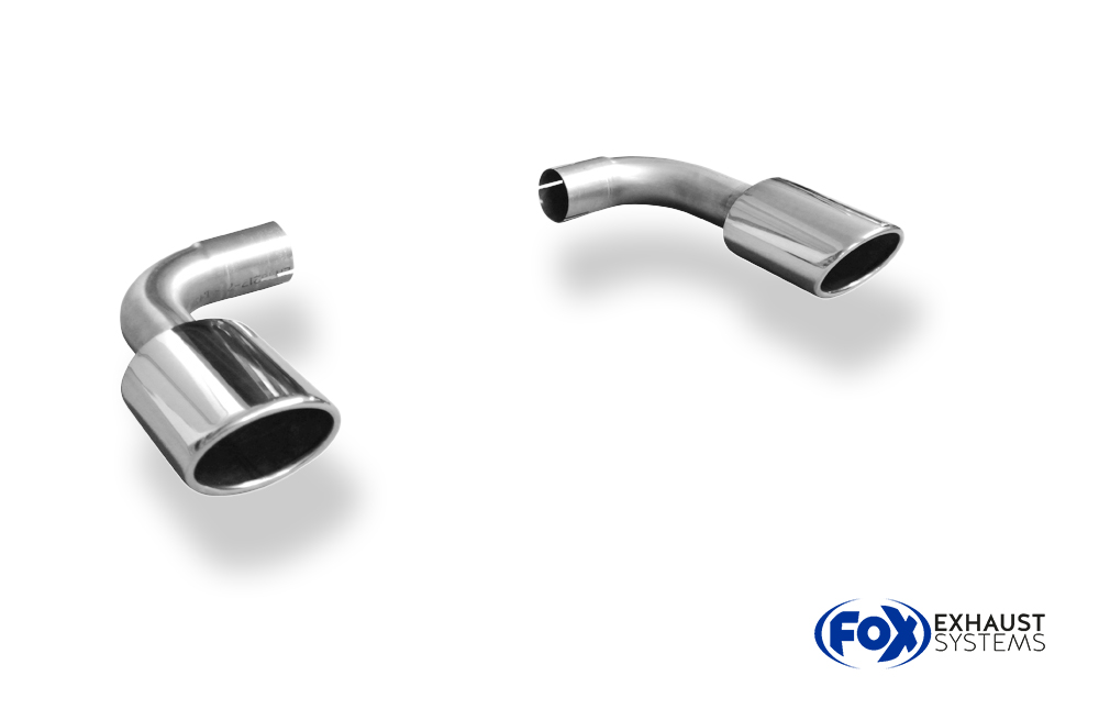 Fox Sportuitlaat Volvo XC60 uitlaatpijpen rechts/links, compatibel met de originele achterdemper - 115x85 type 32 rechts/links