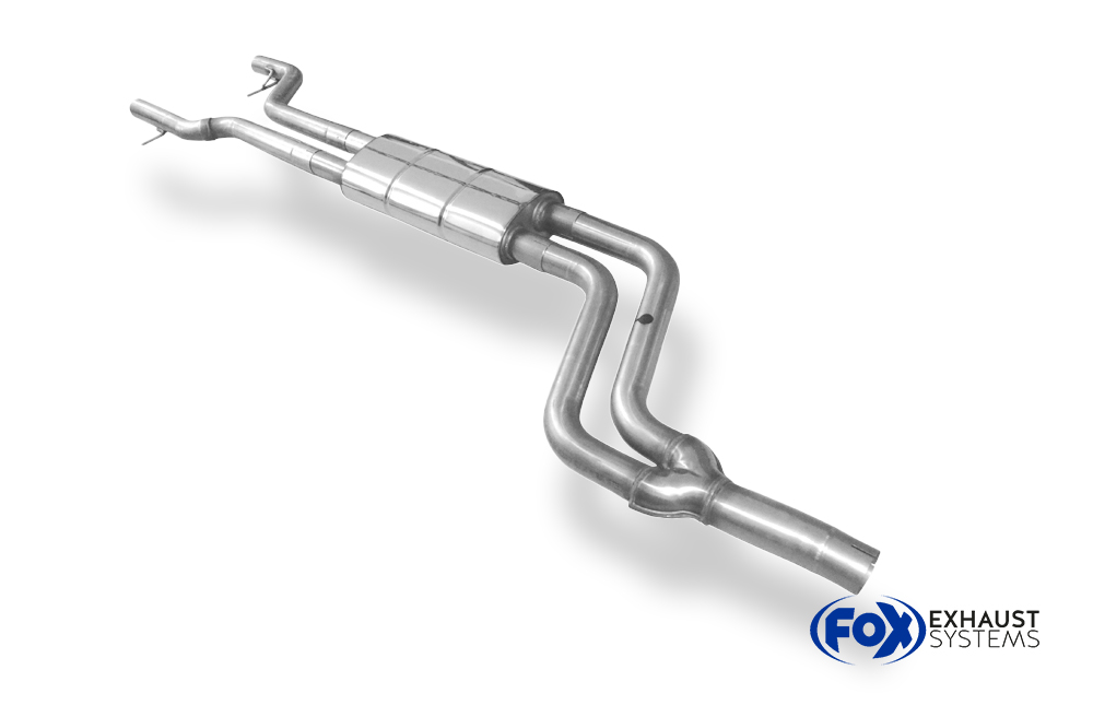 Fox Sportuitlaat Jaguar XE voordemper