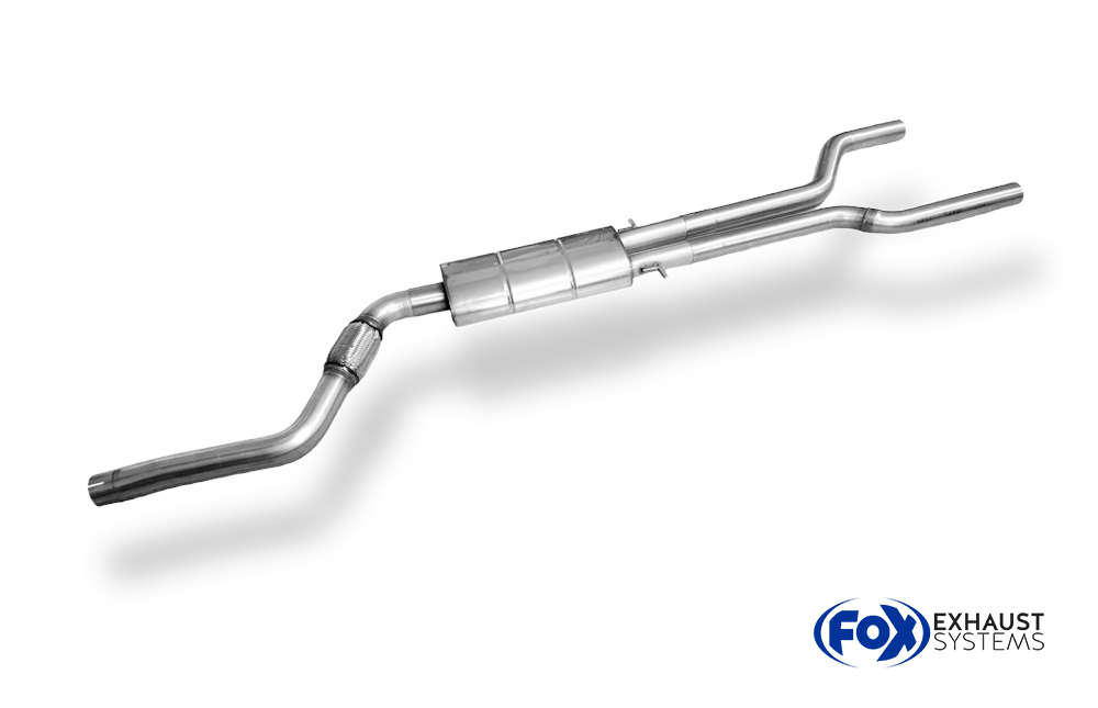 Fox Sportuitlaat Jaguar XE voordemper