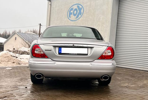 Fox Sportuitlaat Jaguar XJ - X350 Achterdemper rechts/links - 115x85 Type 44 rechts/links