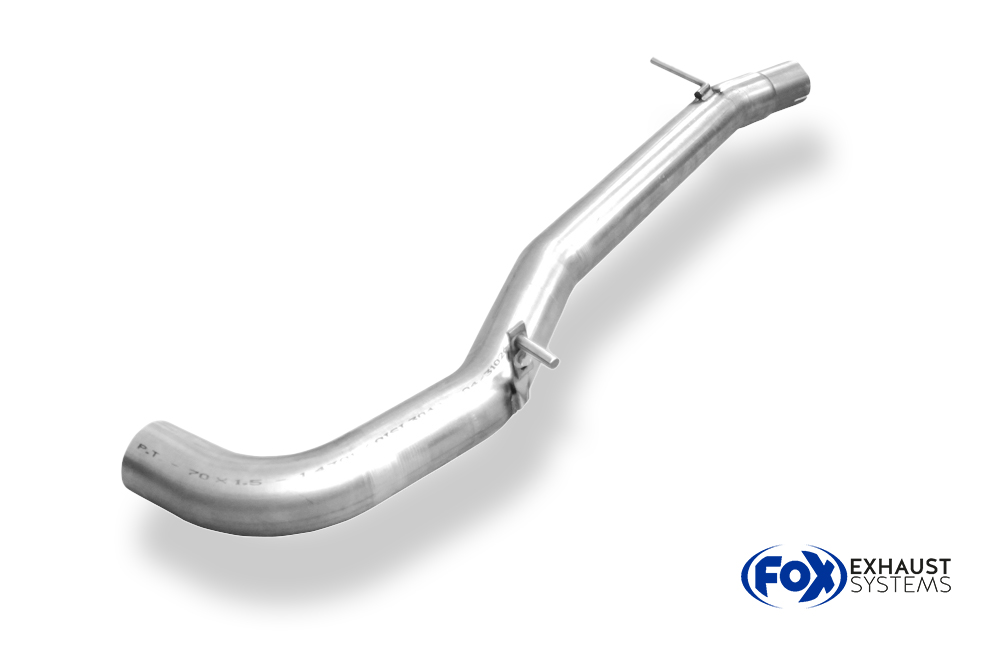 Fox Sportuitlaat Skoda Yeti 5L - 4x4 verbindingspijp ESD/katalysator voor dieselmotoren met extra beugel