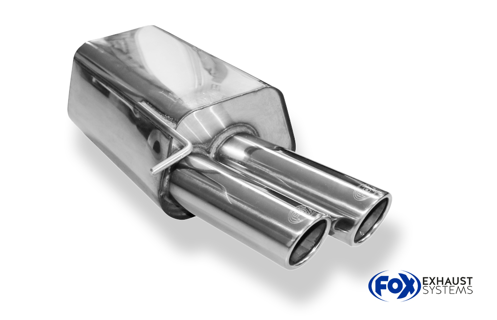 Fox Sportuitlaat BMW Z4 E89 - sDrive 23i Achterdemper - 2x80 Type 16