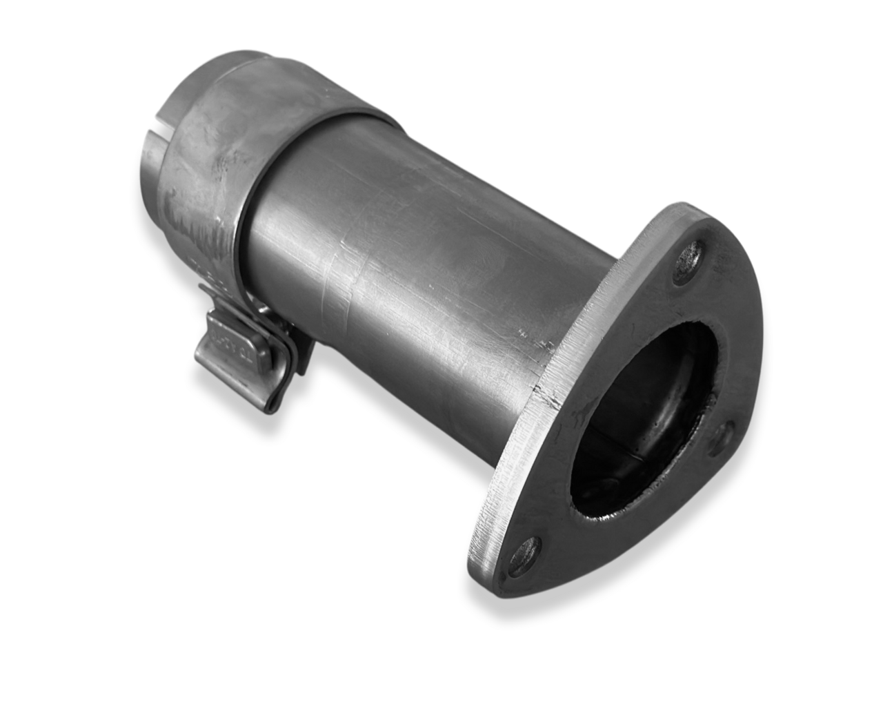 Fox Sportuitlaat Porsche 944 adapter met driegatsflens naar originele stekkerverbinding