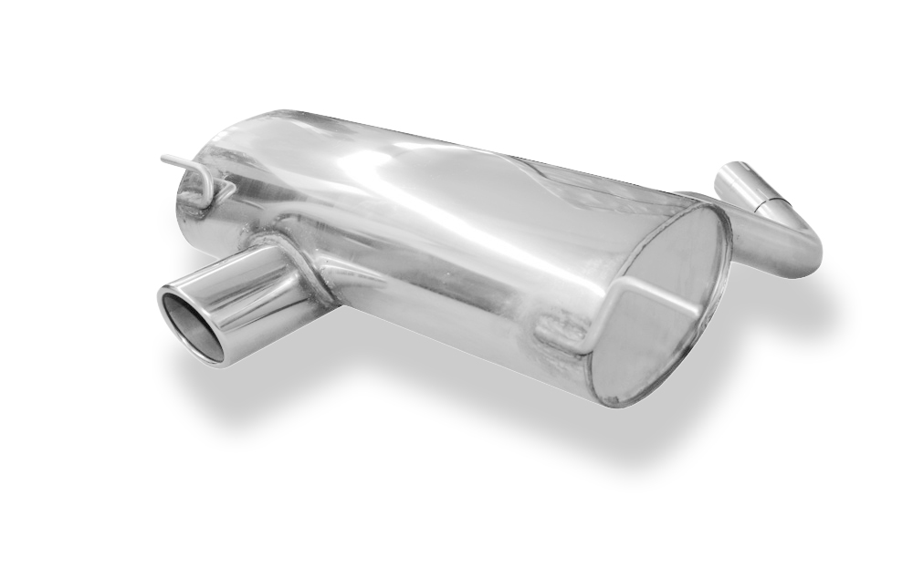 Fox Sportuitlaat FOX sportuitlaat geschikt voor BMW E87 120i achterdemper - 1x90 type 16