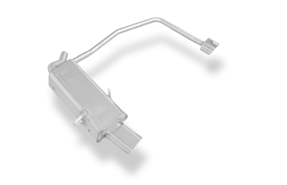 Fox Sportuitlaat FOX Sport uitlaat geschikt voor BMW E36 316/ 318/ 320/ 323/ 325 Achterdemper, rechter/linker uitlaat - 135x80 Type 53 rechts/links