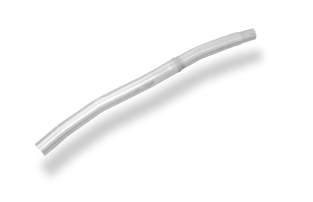 Fox Sportuitlaat FOX Sport uitlaat geschikt voor BMW E46 316Ti/ 318 Ti, vervangingspijp voor de voordemper, enkele uitlaat.