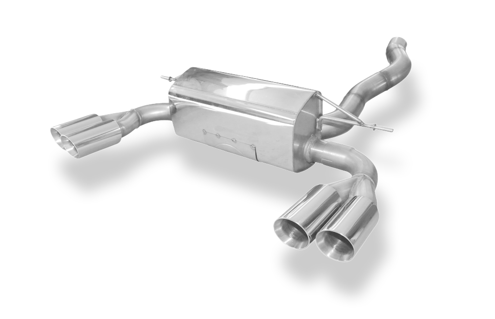 Fox Sportuitlaat FOX Sport uitlaat geschikt voor BMW F32/F33/F36 - 435i - M-Packe achterdemper dwarsuitgang rechts/links - 2x80 Type 25 rechts/links
