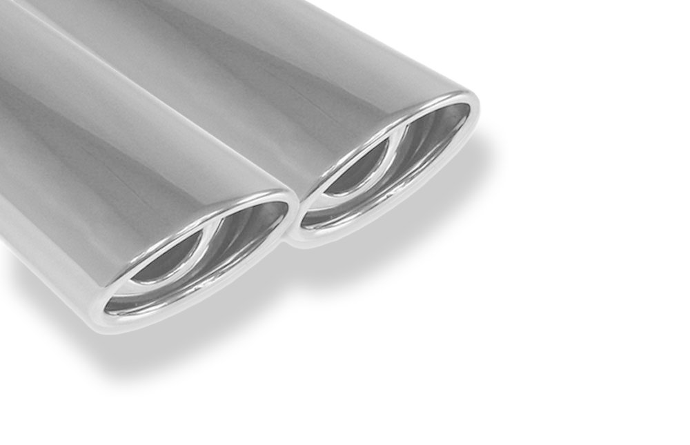 Fox Sportuitlaat FOX Sport uitlaat geschikt voor BMW E60/E61 535d achterdemper - 2x88x74 Type 33