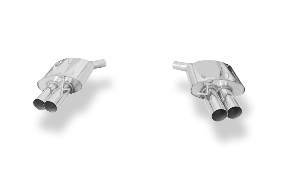 Fox Sportuitlaat FOX sportuitlaat geschikt voor BMW F10 535d achterdemper rechts/links - 2x90 type 10 rechts/links