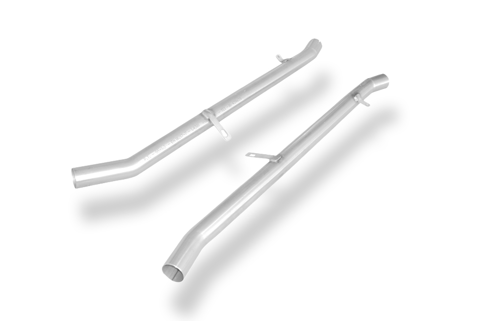 Fox Sportuitlaat FOX Sport uitlaat geschikt voor BMW E38 730i/ 735i/ 740i, vervangingspijpen voor de voordemper