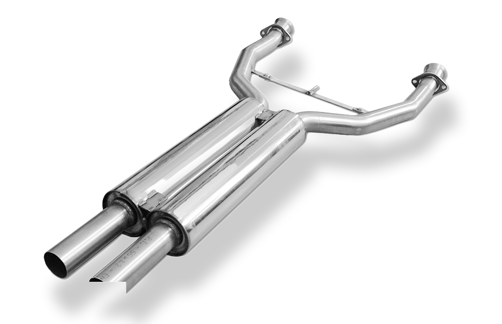Fox Sportuitlaat FOX sportuitlaat geschikt voor BMW E65 735i/745i vanaf 2004, voordemper.