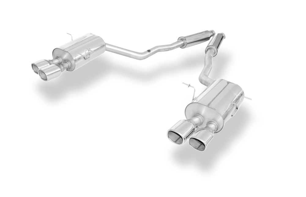 Fox Sportuitlaat FOX sportuitlaat geschikt voor BMW E31 850i, achterdemper rechts/links en voordemper - 2x93x79 type 70 rechts/links
