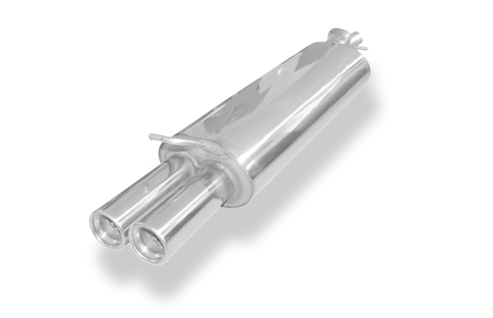 Fox Sportuitlaat Audi A3 Type 8L Achterdemper - 2x76 Type 13