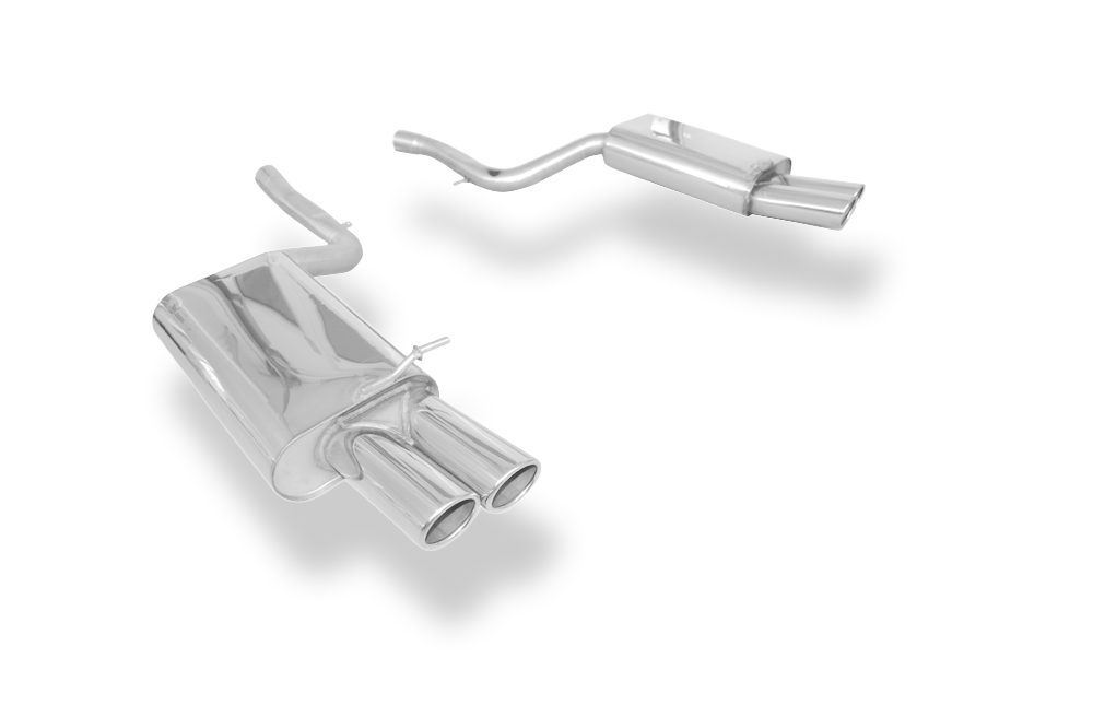 Fox Sportuitlaat Audi S4 B7 achterdemper rechts/links - 2x88x74 type 32 rechts/links