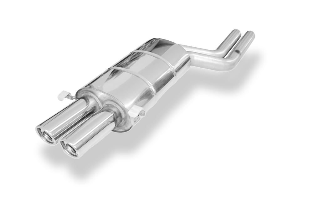 Fox Sportuitlaat Audi A8 Type D2 achterdemper - 2x76 Type 17