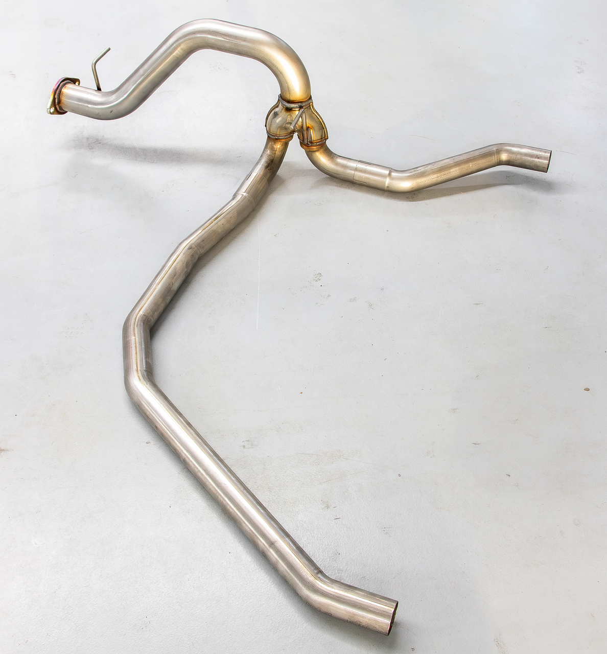 Fox Sportuitlaat Uitlaatsysteem voor Ford Ranger 2AB/VW Amarok T1, rechter/linker uitlaat, compatibel met de originele achterdemper - 2x100 Type 25 rechts/links