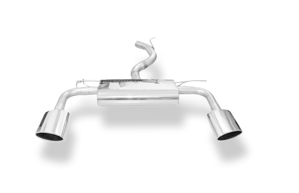 Fox Sportuitlaat Seat Ateca 5FP - 4x4 dwarsgeplaatste achterdemper, uitlaat rechts/links - 160x90 type 38 rechts/links