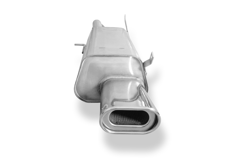Fox Sportuitlaat Mitsubishi Carisma Type DAO achterdemper - 135x80 Type 53