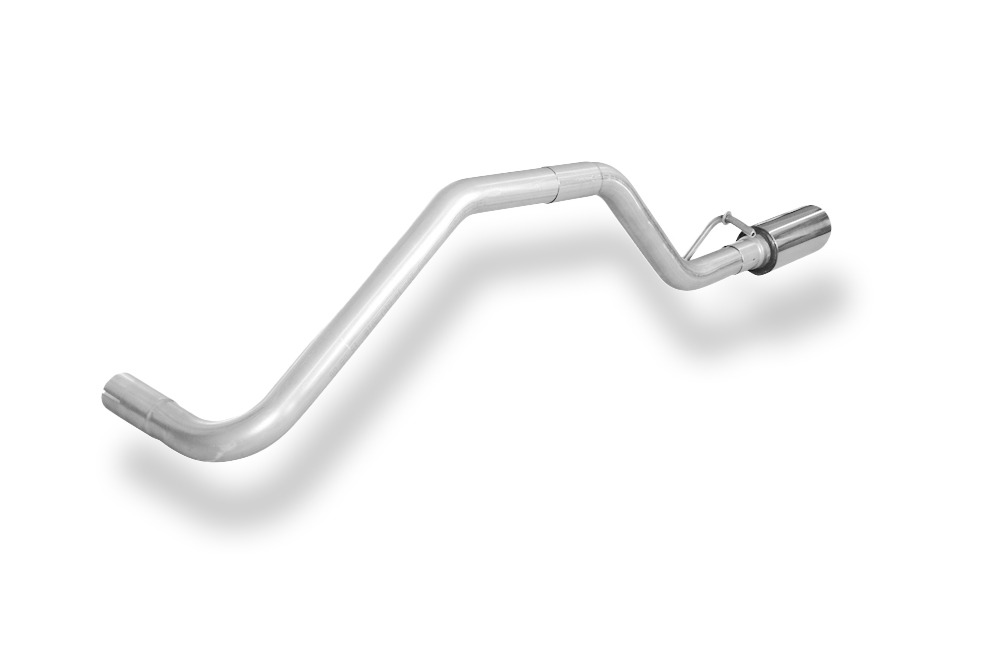 Fox Sportuitlaat Uitlaatsysteem links voor Seat Mii/ Skoda Citigo/ VW UP, compatibel met originele of FOX achterdemper - 1x80 type 25 links