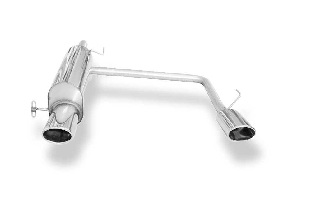 Fox Sportuitlaat Opel Corsa E achterdemper, rechter/linker uitlaat - 115x85 type 32 rechts/links