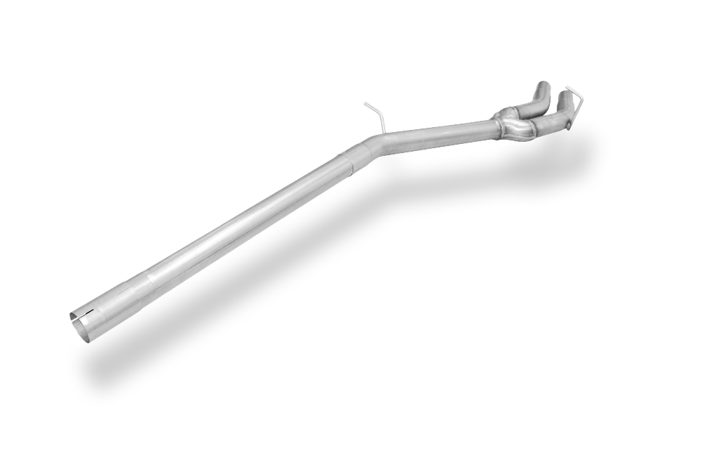 Fox Sportuitlaat Vervangingspijp voor de voordemper van de Seat Exeo 3R/ 3R ST - 2.0l TFSI (2-delig)
