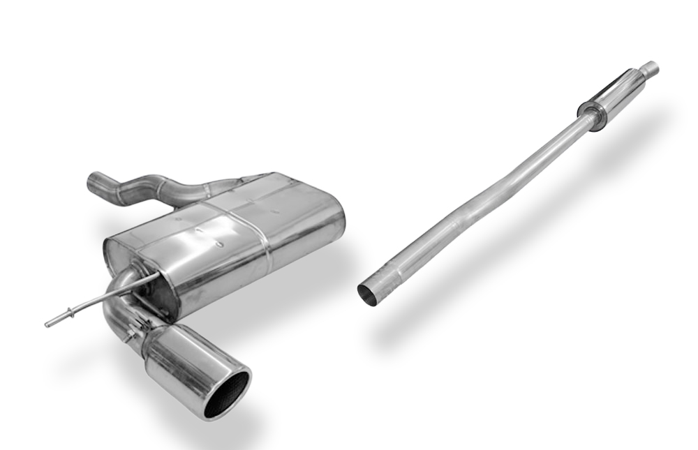 Fox Sportuitlaat Mini Cooper F56 en F57 - 3-deurs achter- en voordemper - 1x100 Type 16P