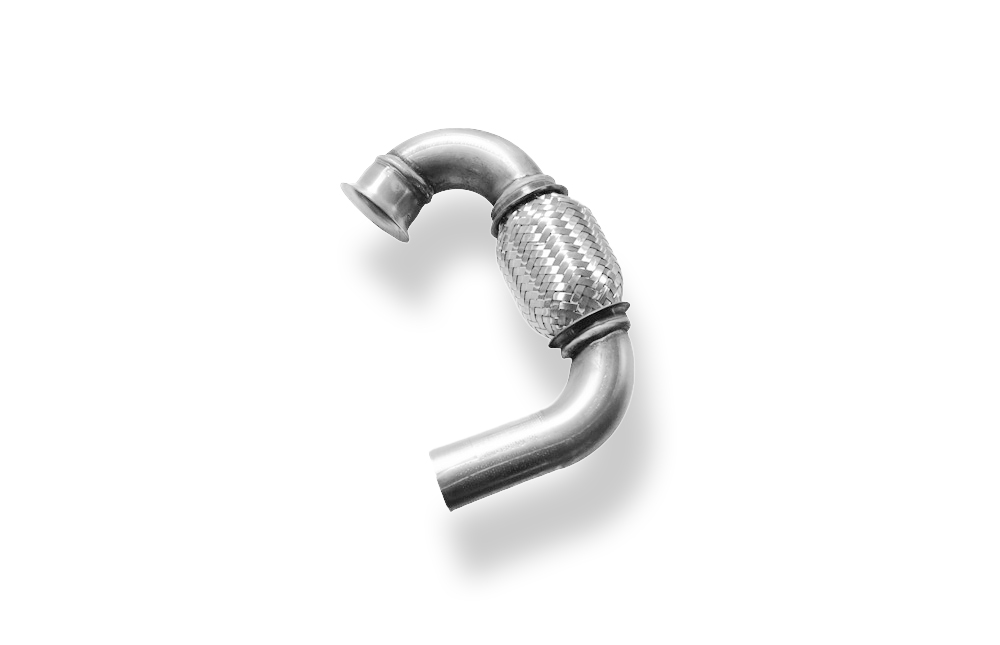 Fox Sportuitlaat Flexibele uitlaatpijp voor FOX ESD voor Smart Fortwo 453 Coup&eacute; & Cabrio, inclusief accessoires.