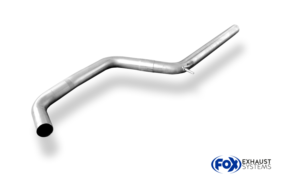 Fox Sportuitlaat VW Golf VII Facelift - Onafhankelijke wielophanging, vervangende uitlaatpijp v&oacute;&oacute;r de geluiddemper voor modellen zonder OPF (On-Public Freight).