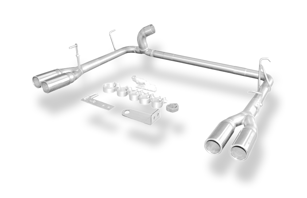 Fox Sportuitlaat Toyota Landcruiser J20 uitlaatsysteem rechts/links - 2x76 Type 12 rechts/links