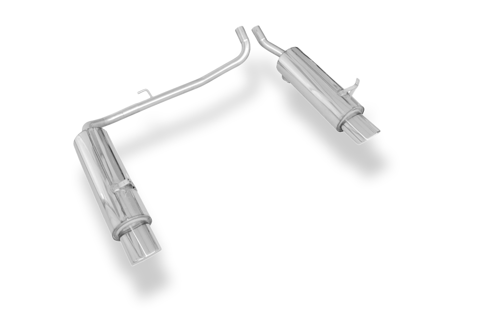 Fox Sportuitlaat Achterdemper rechts/links voor Ford Escape/Maverick Type 1N2/Mazda Tribute EP2 - 115x85 Type 33 rechts/links