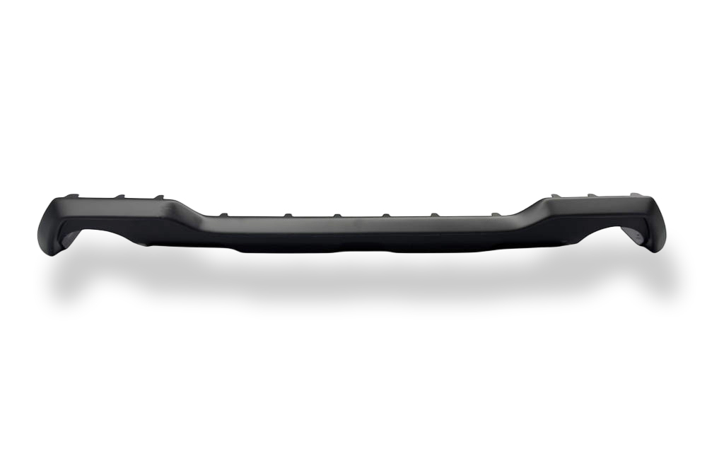 Fox Sportuitlaat Subaru Outback BT achterdiffuser-inzetstuk, matzwart ABS, met ovale uitlaatuitsparingen links en rechts voor uitlaatpijpen van 140x90 mm.
