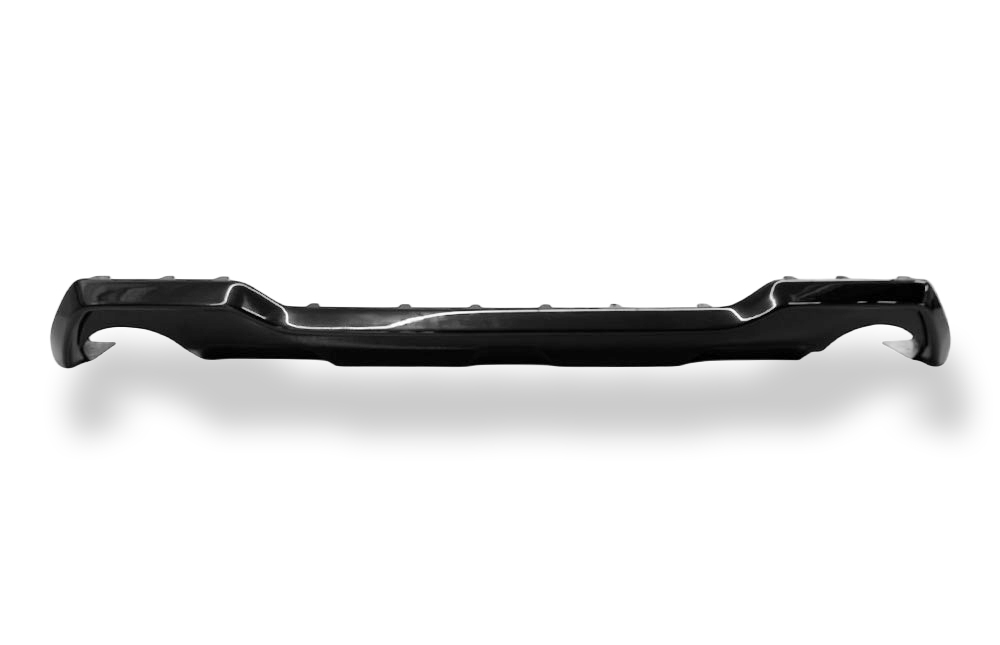 Fox Sportuitlaat Subaru Outback BT achterdiffuser inzetstuk, ABS zwart hoogglans, met ovale uitlaatuitsparingen links en rechts voor uitlaatpijpen van 140x90mm - ook voor modellen met trekhaak.