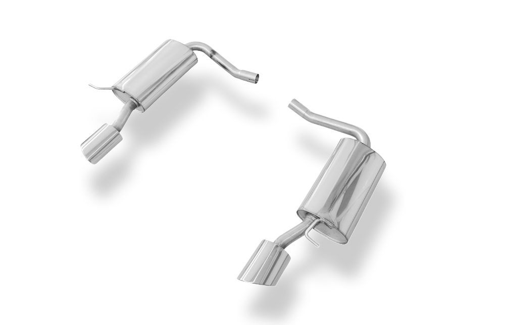 Fox Sportuitlaat Ford Cougar Type BCV Achterdemper Rechts/Links - 115x85 Type 38 Rechts/Links
