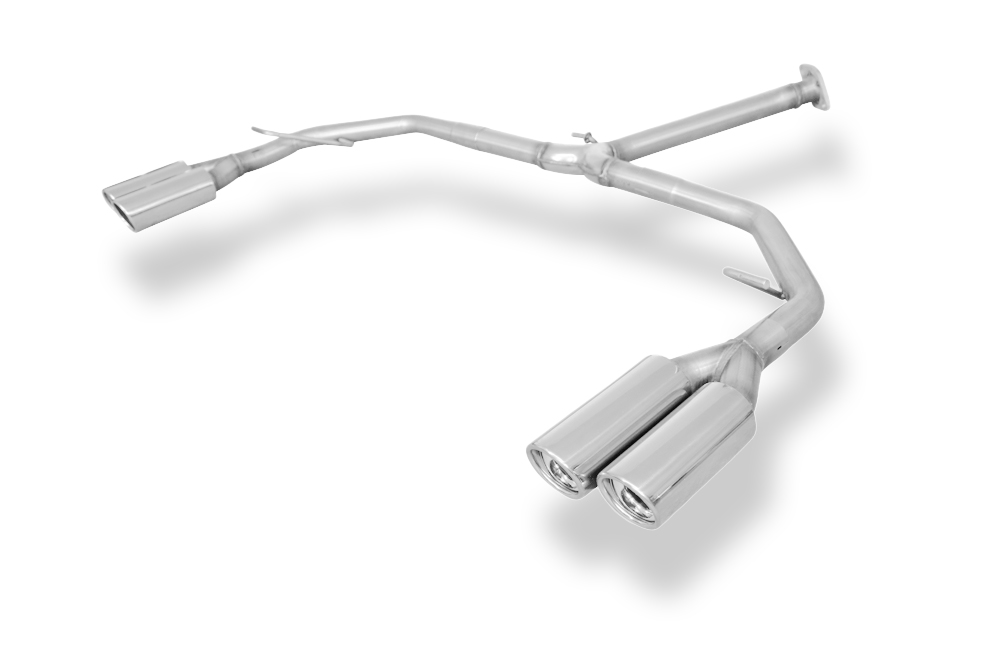 Fox Sportuitlaat Toyota RAV4 IV uitlaatsysteem rechts/links, compatibel met FOX middendemper - 2x80 type 17 rechts/links