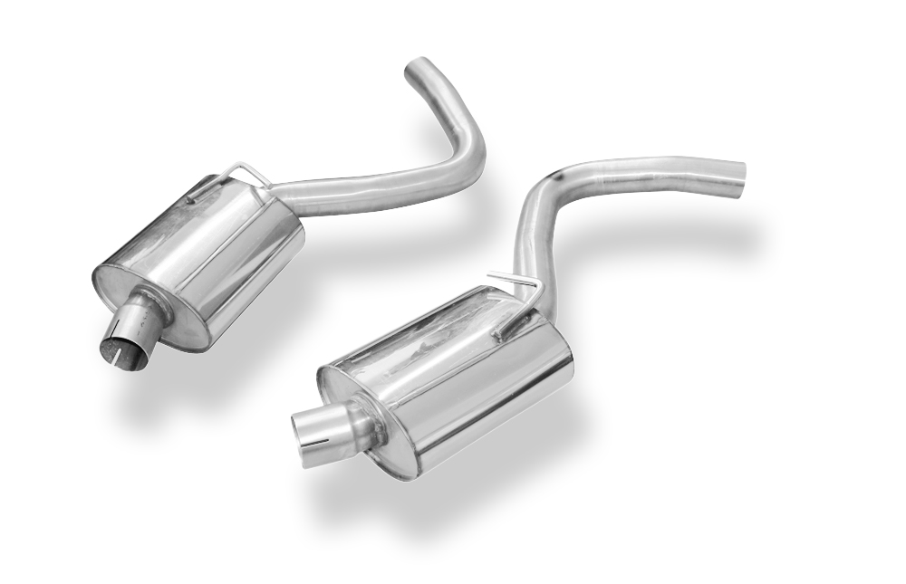 Fox Sportuitlaat Mercedes SL 231 - 3.5l voordemper rechts/links
