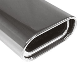 Fox Sportuitlaat Mercedes SLK Type 170 half uitlaatsysteem vanaf katalysator - 135x80 Type 53