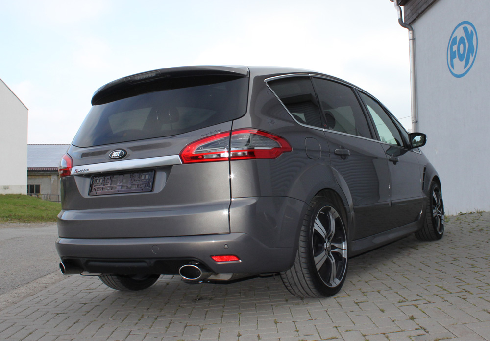 Fox Sportuitlaat Ford S-Max WA6 achterdemper rechts/links - 115x85 type 38 rechts/links