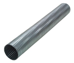 simons universele uitlaabuis-flexibel-lengte-0.5m-Ø-63,5mm-(2,50-inch)-Gegalvaniseerd-staal U056350