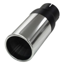 Eindstyling Rondo rond 100 mm, lengte 245 mm Ø 76mm (3,00 inch)