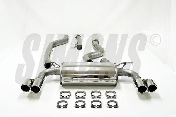 Simons Sportuitlaat BMW 3-serie GT [F34] tot bouwjaar 06/2015
